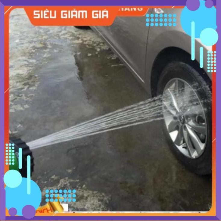 Vòi xịt rửa xe,Vòi phun nước tưới cây tăng áp thông minh 8 chế độ 815621-1