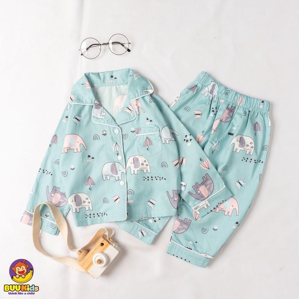 Bộ đồ pijama cho bé rời dài tay BR20017 - MAGICKIDS