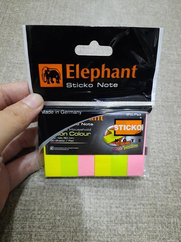 Giấy Phân Trang Elephant Neon 112110