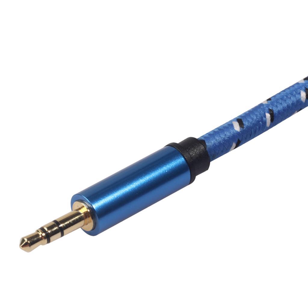 2-3pack 6.35mm 1/4" Male to 3.5mm 1/8" Male Stereo Audio Cable for iPod