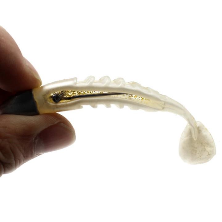 Mồi mềm đầu bọc chì câu lure 15G- Mồi mềm câu cá lóc, các chẽm.