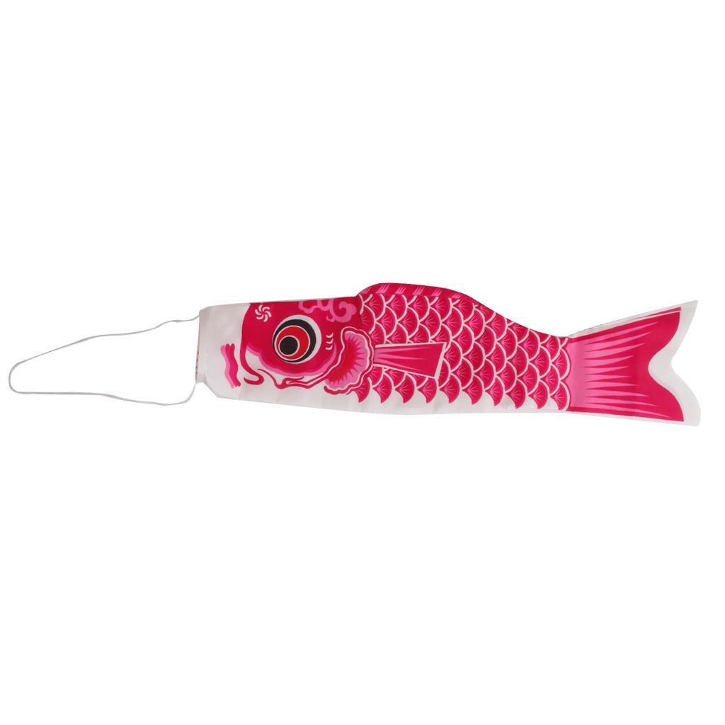 2x 40cm Japanese Carp Windsock Streamer Fish Flag Kite Nobori Koinobori