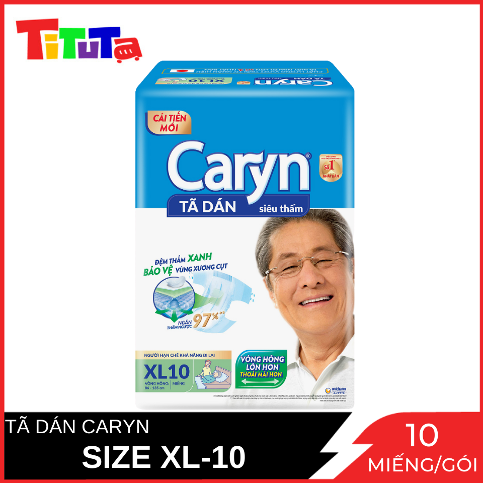 Tã dán Caryn XL10