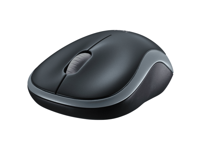 Chuột không dây Logitech M185 - USB 2.4Ghz, phù hợp PC/ Laptop - Hàng chính hãng