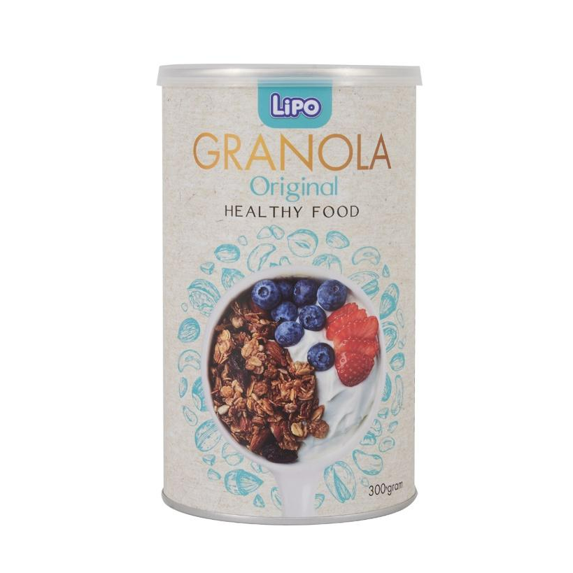 Ngũ cốc dinh dưỡng Granola Lipo 300g vị Original