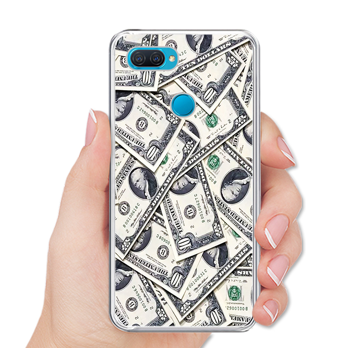 ỐP LƯNG DẺO CHO ĐIỆN THOẠI OPPO A12 - 0355 DOLLAR02 - HÀNG CHÍNH HÃNG