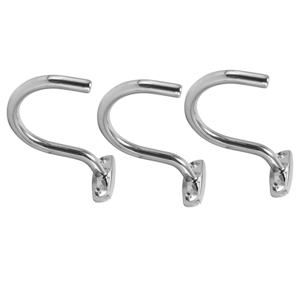 3 Chrome Móc Bi Da Bida Cầu Dính Hoặc Bể Gác