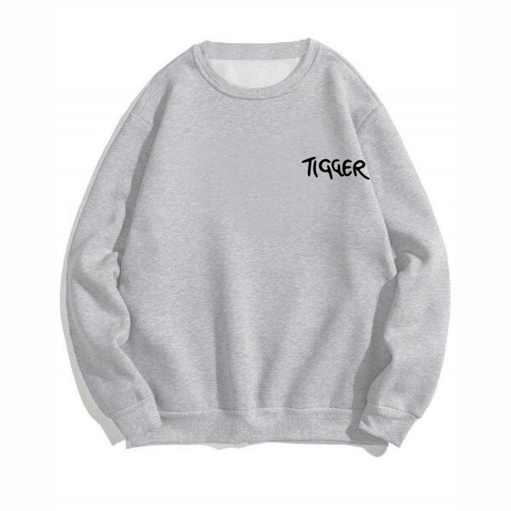 ÁO SWEATER UNISEX IN TIGGER (NHIỀU MÀU)