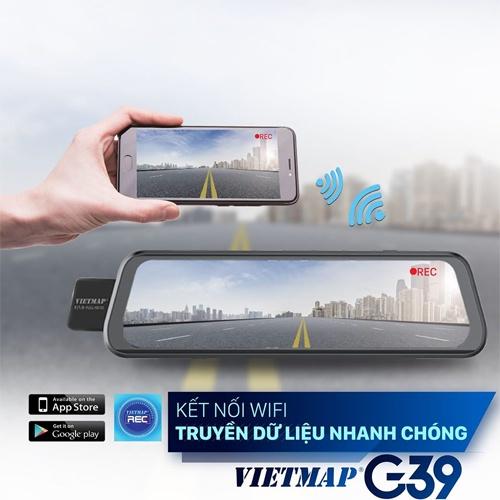 Camera Hành Trình VIETMAP G39, Ghi Hình Trước Sau Full HD 1080P - Bảo Hành 1 Đổi 1 Trong 12 Tháng