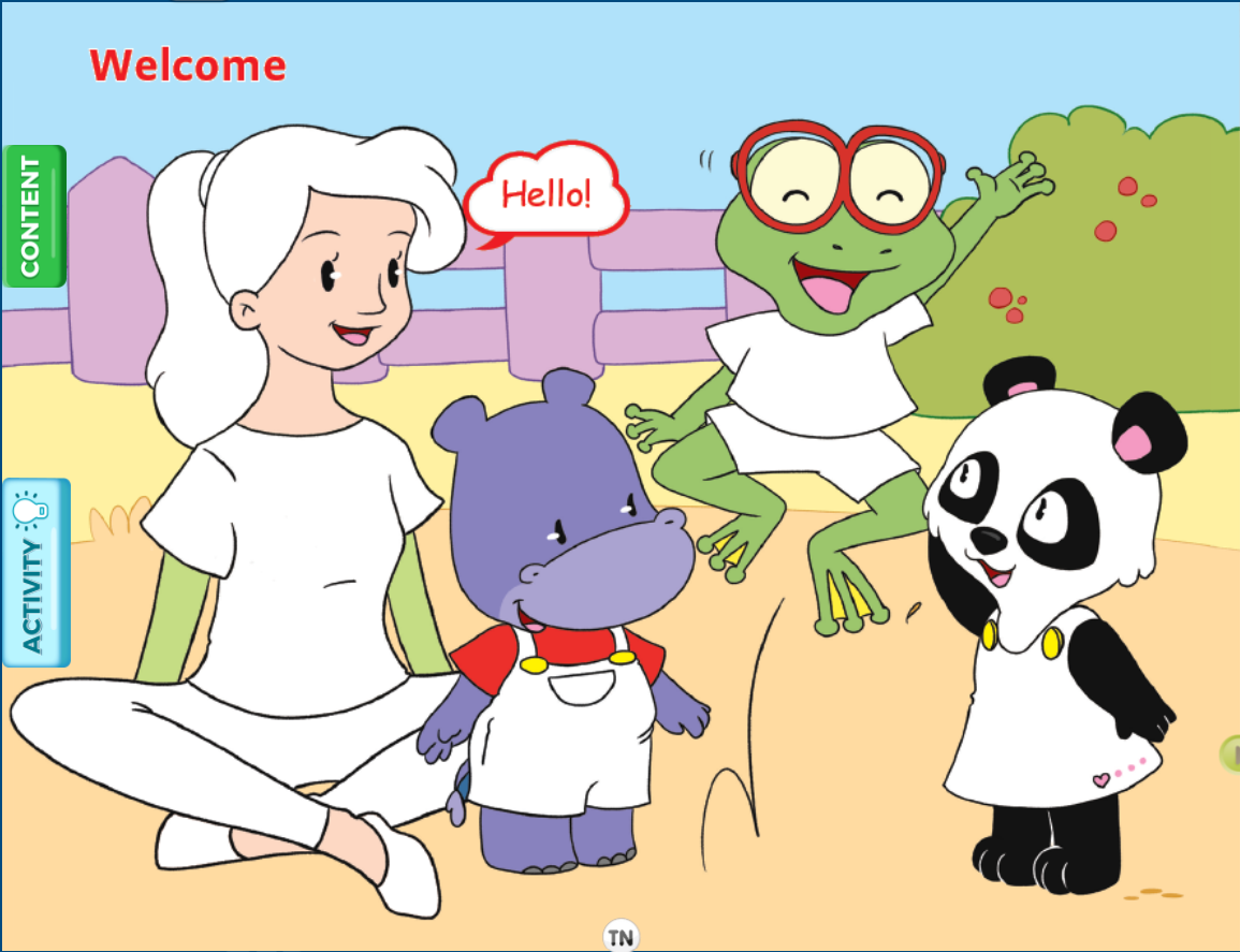 Hình ảnh [APP] New Amanda & Friends 2 - Ứng dụng phần mềm tương tác sách học sinh