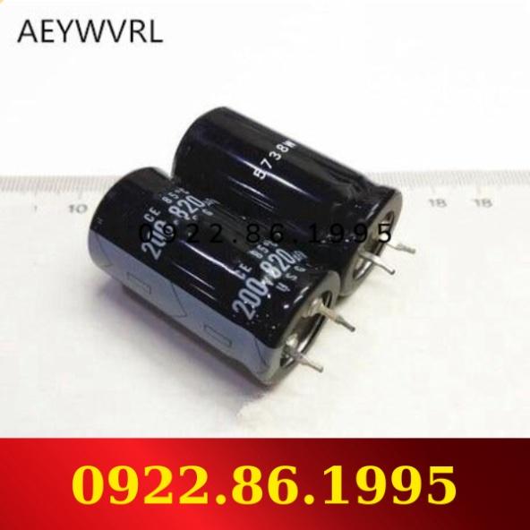 Tụ Điện 200v820uf 820Uf 200V 25*35Mm hàng mới về