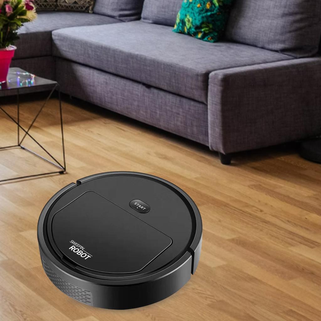 Automatic Floor Mopping Dust Absorption with Brush for Home Supplies