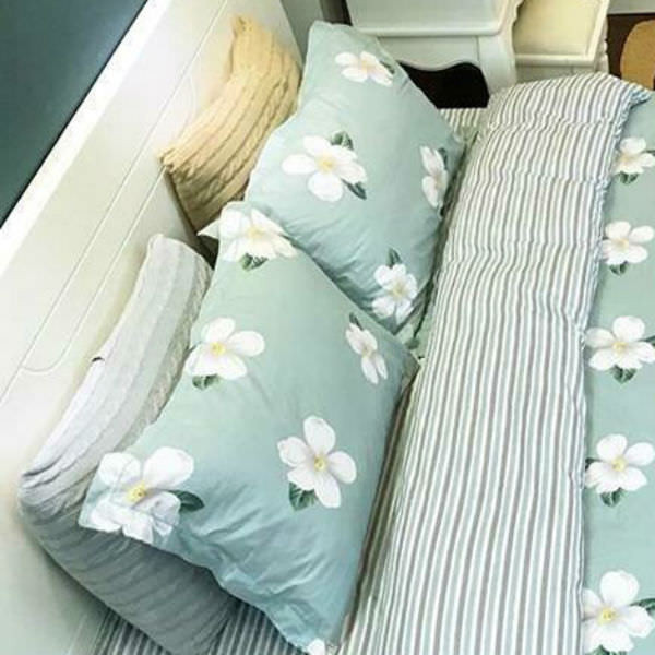 Bộ Drap Và Chăn Chần Cotton VH5-160-C-004A