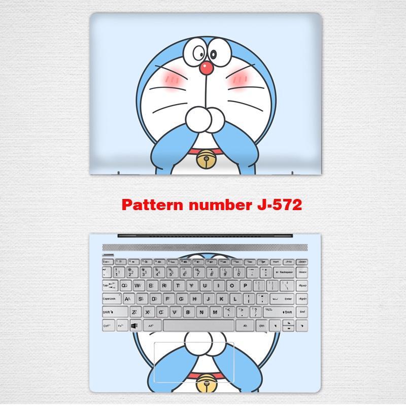 Bộ 2 Miếng Dán Hình Doraemon Cho Laptop 12 13 14 15.6 Inches Notebook ACER Swift Nitro 5 aspire AN515-52 AN515-55