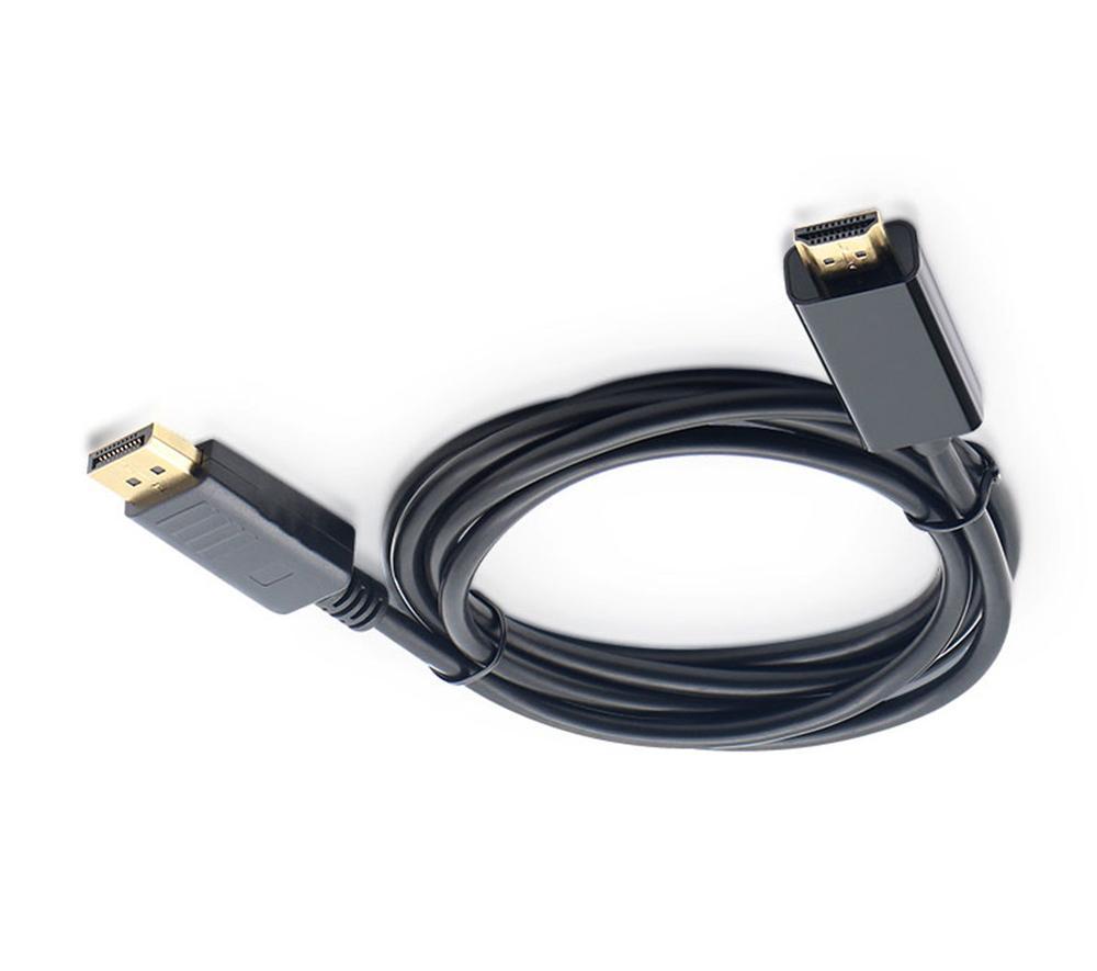 Cáp dp sang hdmi kiểu mới nhất cáp chuyển dp sang hdmi 1,8 m cáp dp sang hdmi cáp video