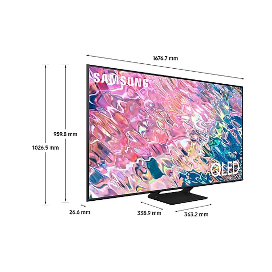 Smart TV Samsung 4K QLED 75 inch Q60B 2022 - Hàng chính hãng