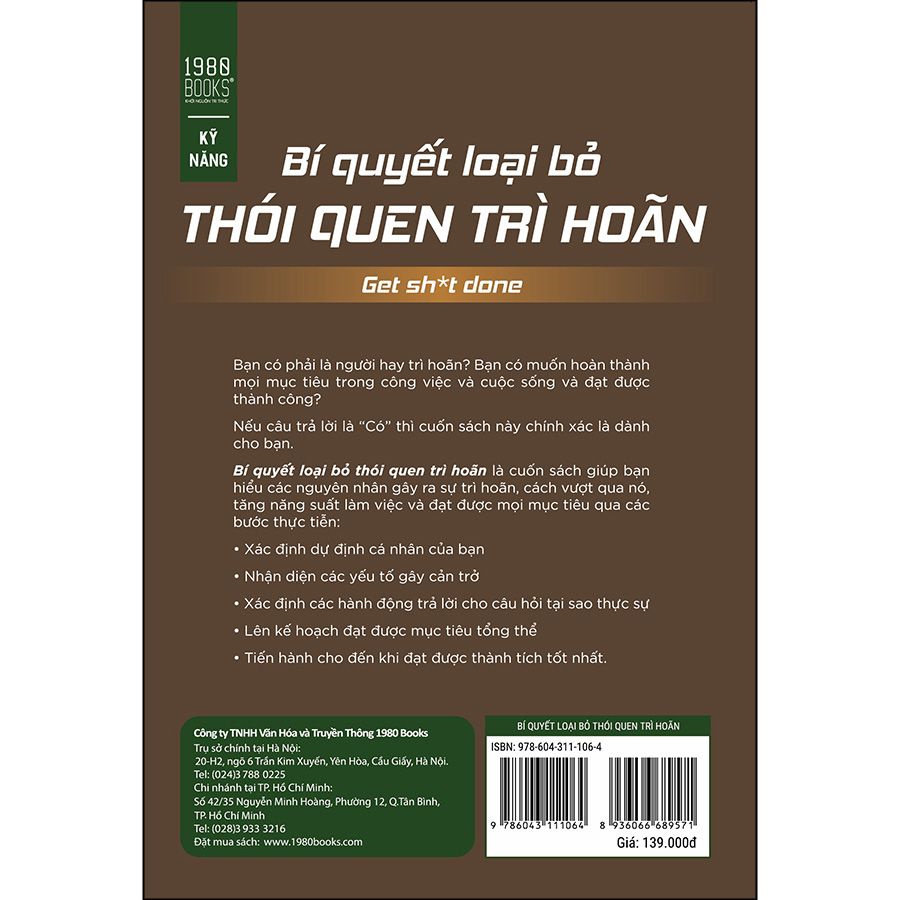 Bí Quyết Loại Bỏ Thói Quen Trì Hoãn