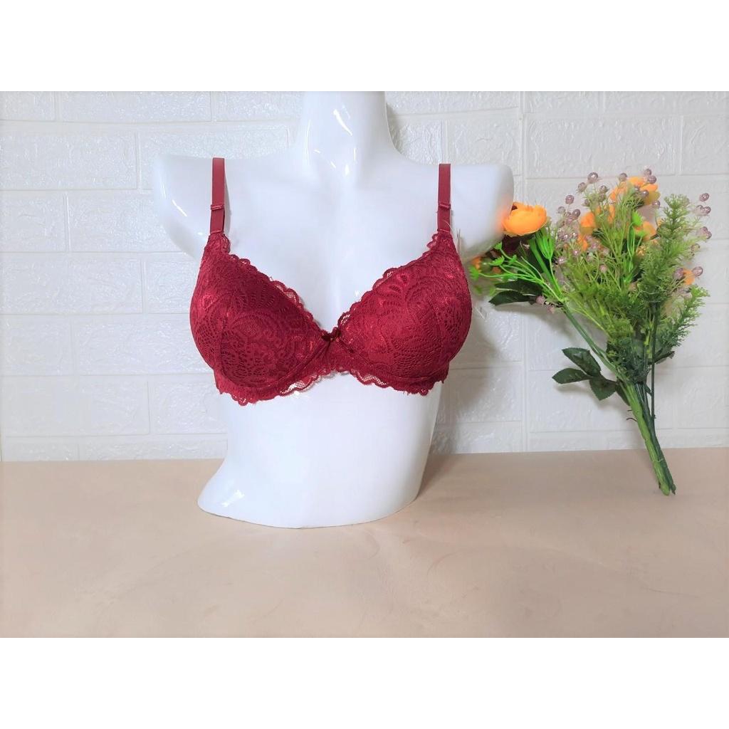 Áo lót ren mút dày, đệm cotton cao cấp có thiết kế cúp nguyên ngực KATIA LA08R