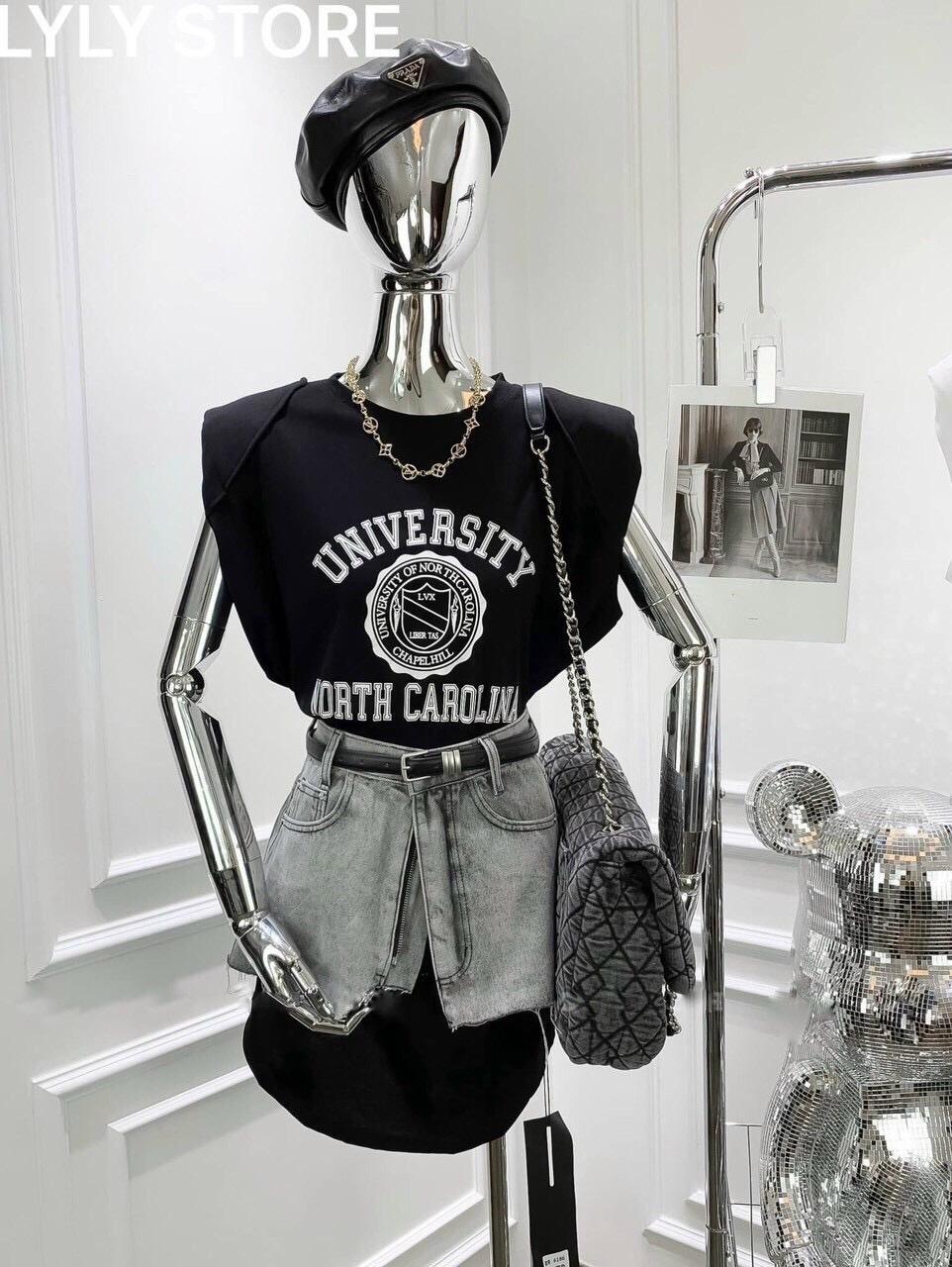 SET ĐI CHƠI, SET 2 MÓN ÁO THUN CỔ TRÒN ĐỆM VAI PHỐI CHÂN VÁY BÒ KÈM ĐAI SIÊU HOT