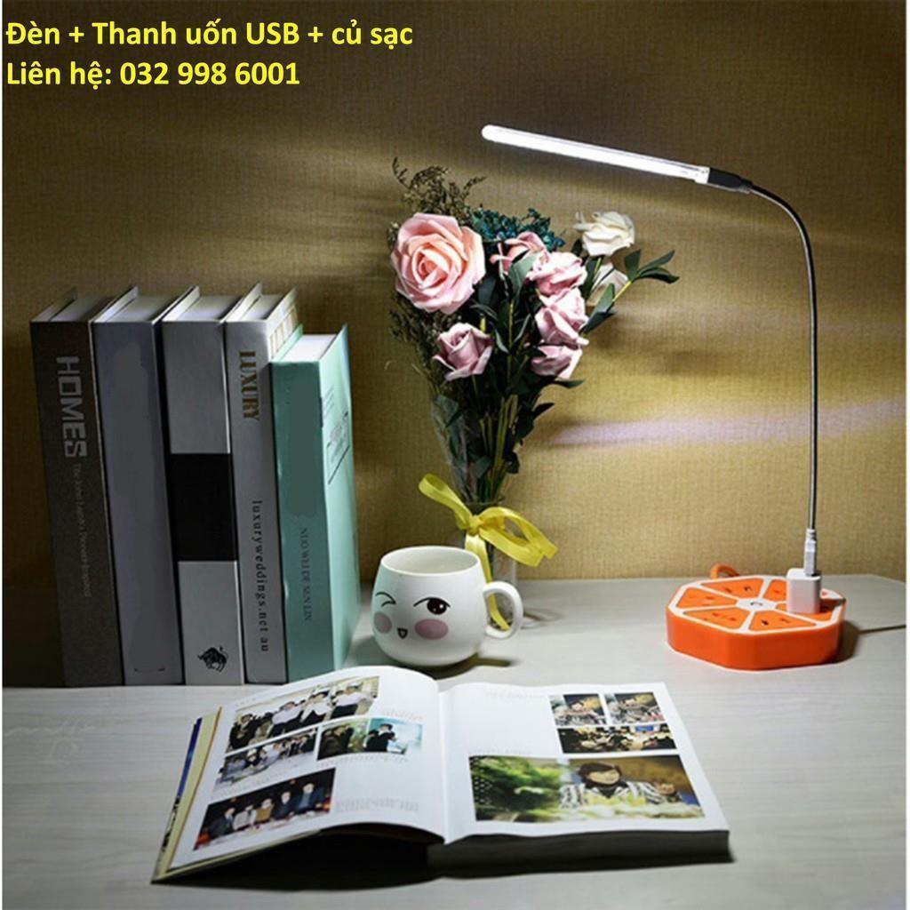 Đèn led USB  - Nhôm 10Led s.TRẮNG