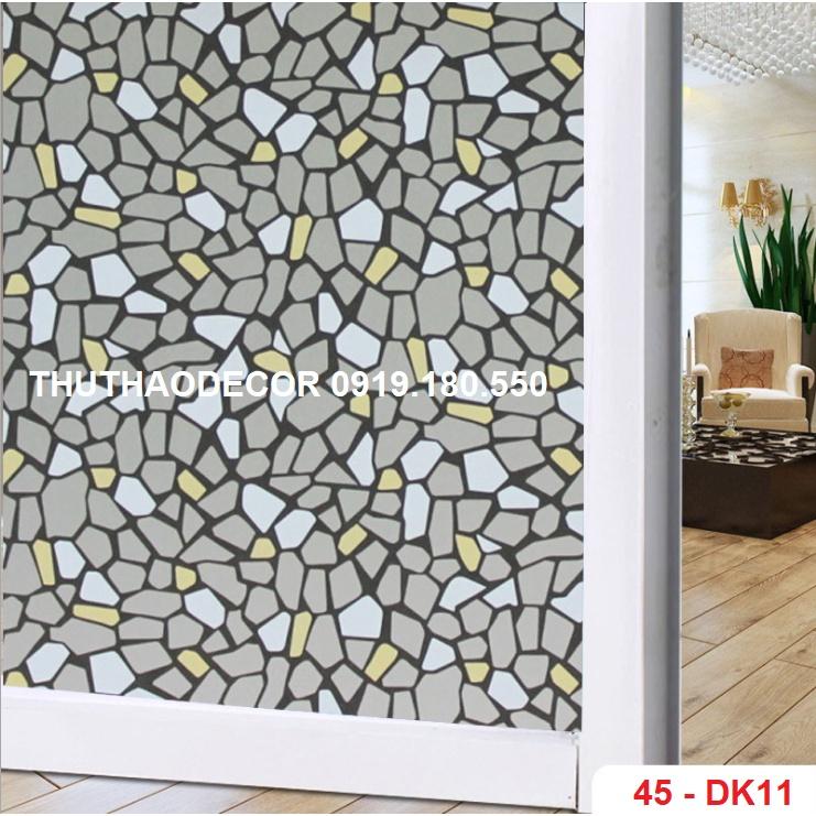 DECAL DÁN KÍNH MỜ SẴN KEO - BÁN THEO 1M TỚI