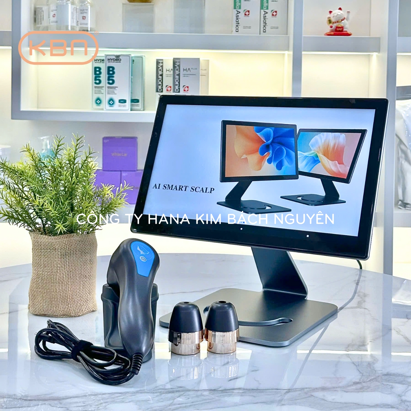 Máy phân tích da đầu và tóc AI Smart Chính Hãng