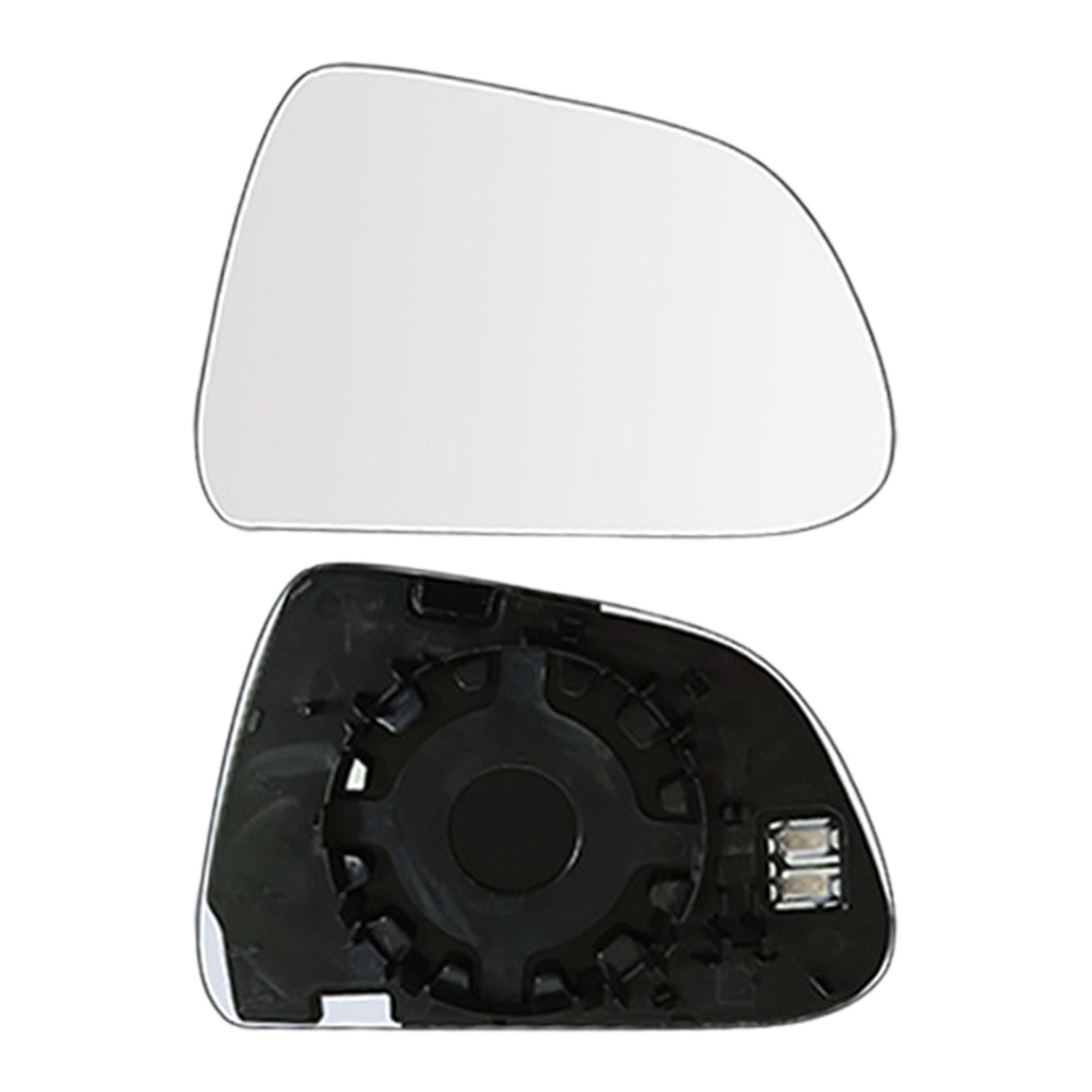 Side View Mirror Heated Rainproof Anti Fog White