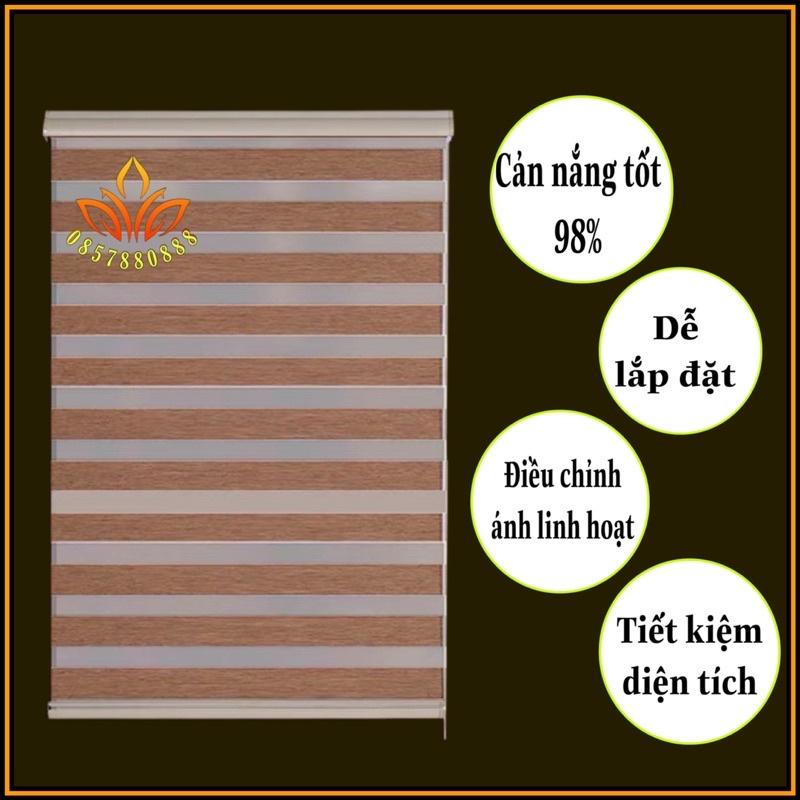 ️̀ ̂́ ̂̉️Rèm cuốn cửa sổ,Rèm cầu vồng màu nâu cản sáng