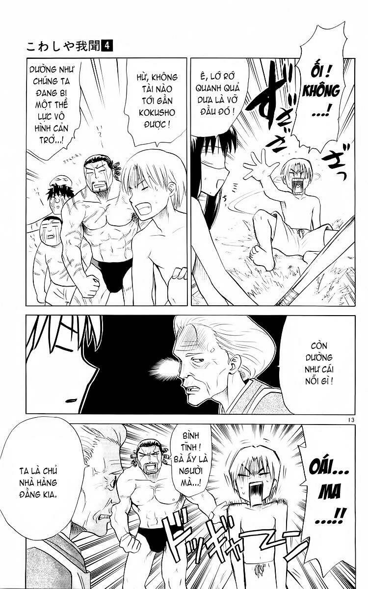 kowashiya gamon - nhiệm vụ đặc biệt chapter 36 13