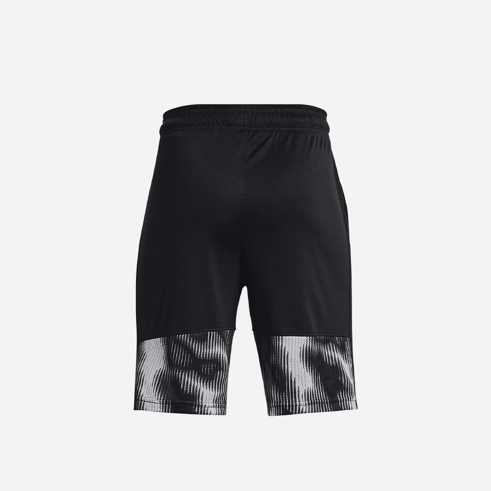 Quần ngắn thể thao bé trai Under Armour Stunt 3.0 Prtd - 1361804-016