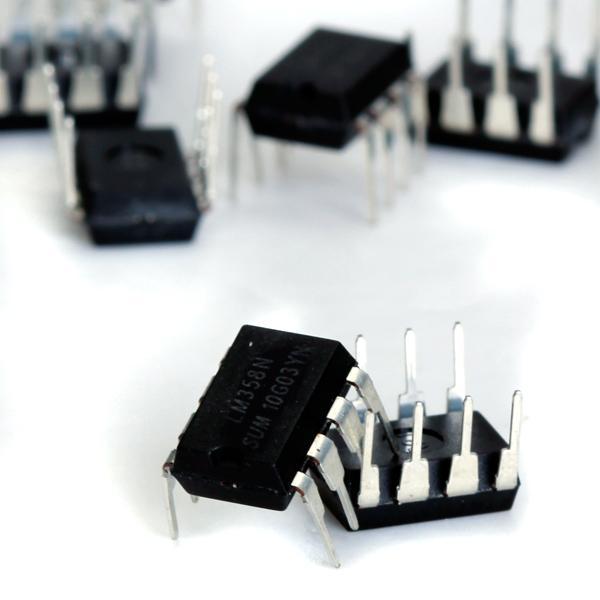 10x LM358N Low Power 8-Pin Dual Operational Amplifier