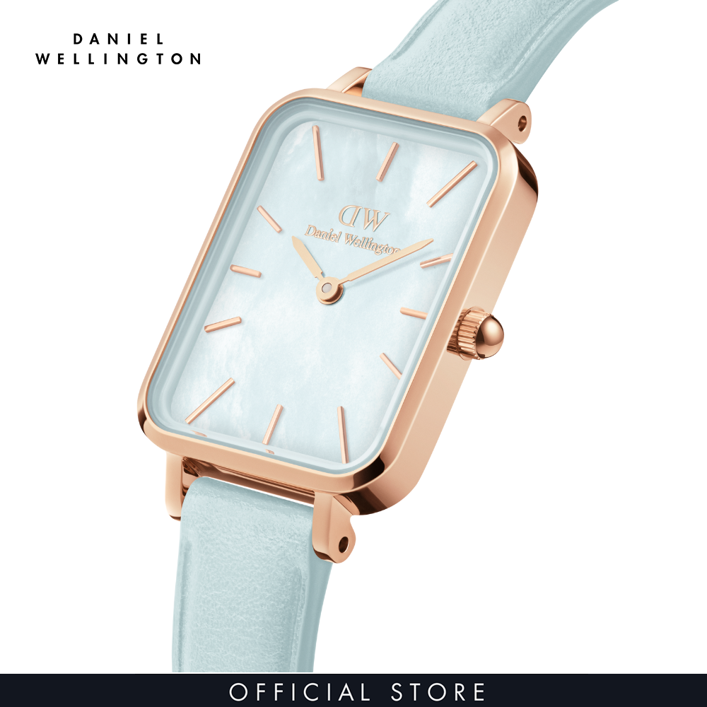 Đồng hồ Nữ Daniel Wellington Dây Da - Quadro 20X26MM DW00100638