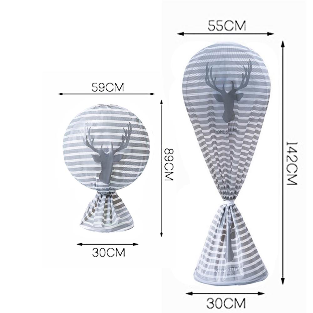 1 Vỏ Bọc Quạt Điện Hình Tròn Bằng Vải Peva Chống Nước Chống Bụi