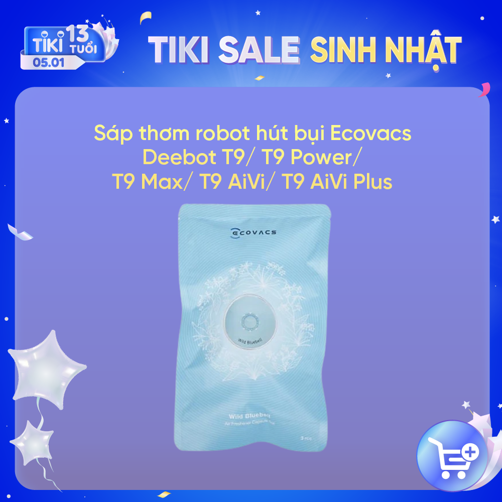 Sáp thơm robot hút bụi Ecovacs Deebot T9/ T9 Power/ T9 Max/ T9 AiVi/ T9 AiVi Plus - Hàng chính hãng