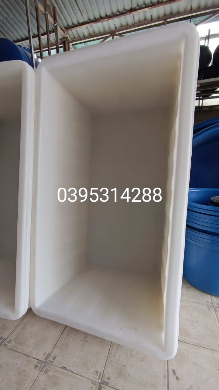 Thùng chữ nhật nuôi cá cao cấp ( 2000 lít,1100 lít,1000 lít,750 lít,500 lít,300 lít