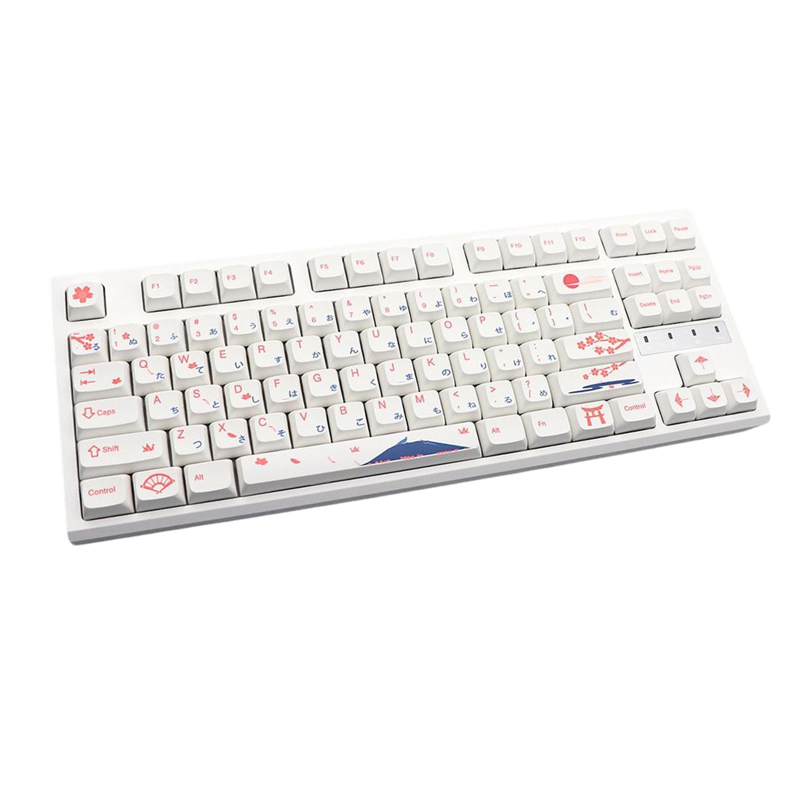 130 Keys Japanese-keycap Japanese-keycap Standard