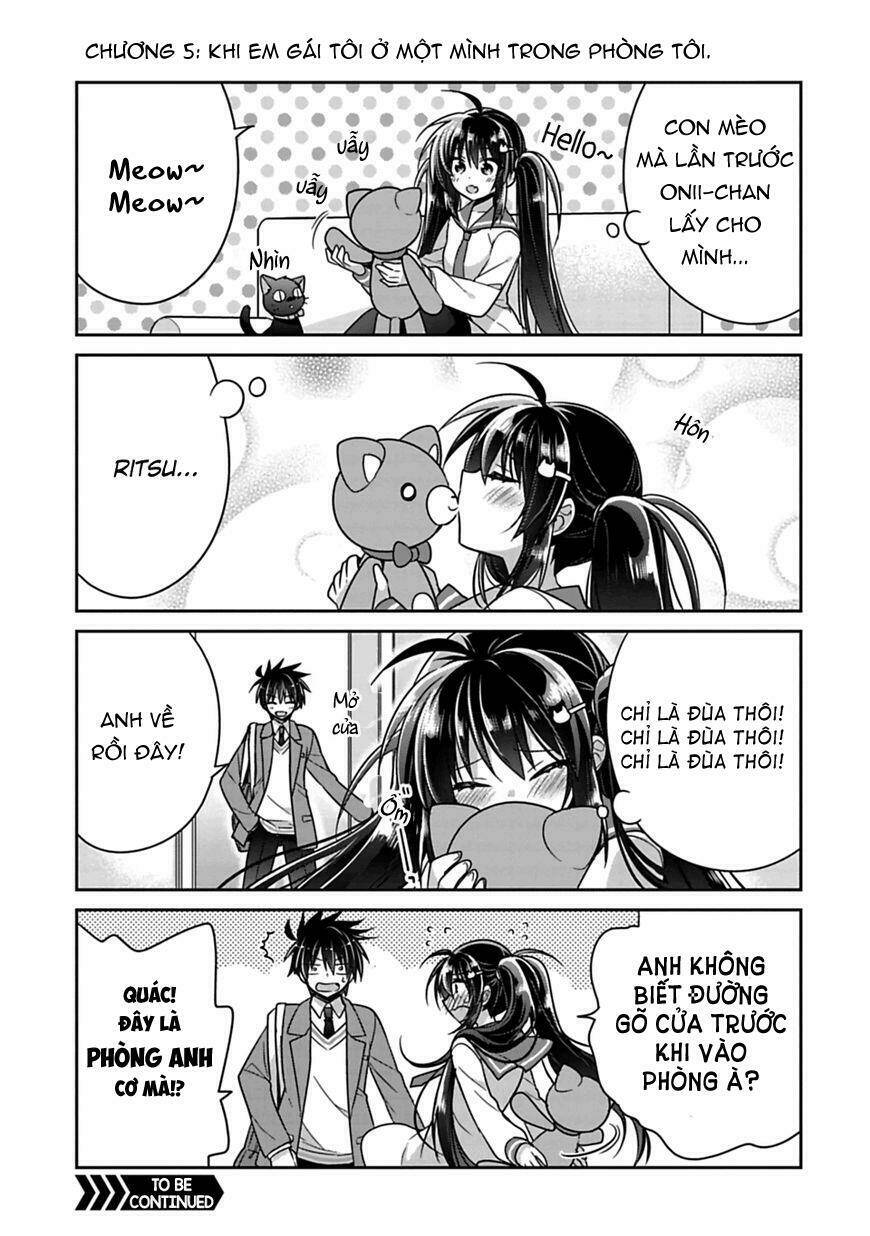 siscon ani to brocon imouto ga shoujiki ni nattara chapter 5.5 1