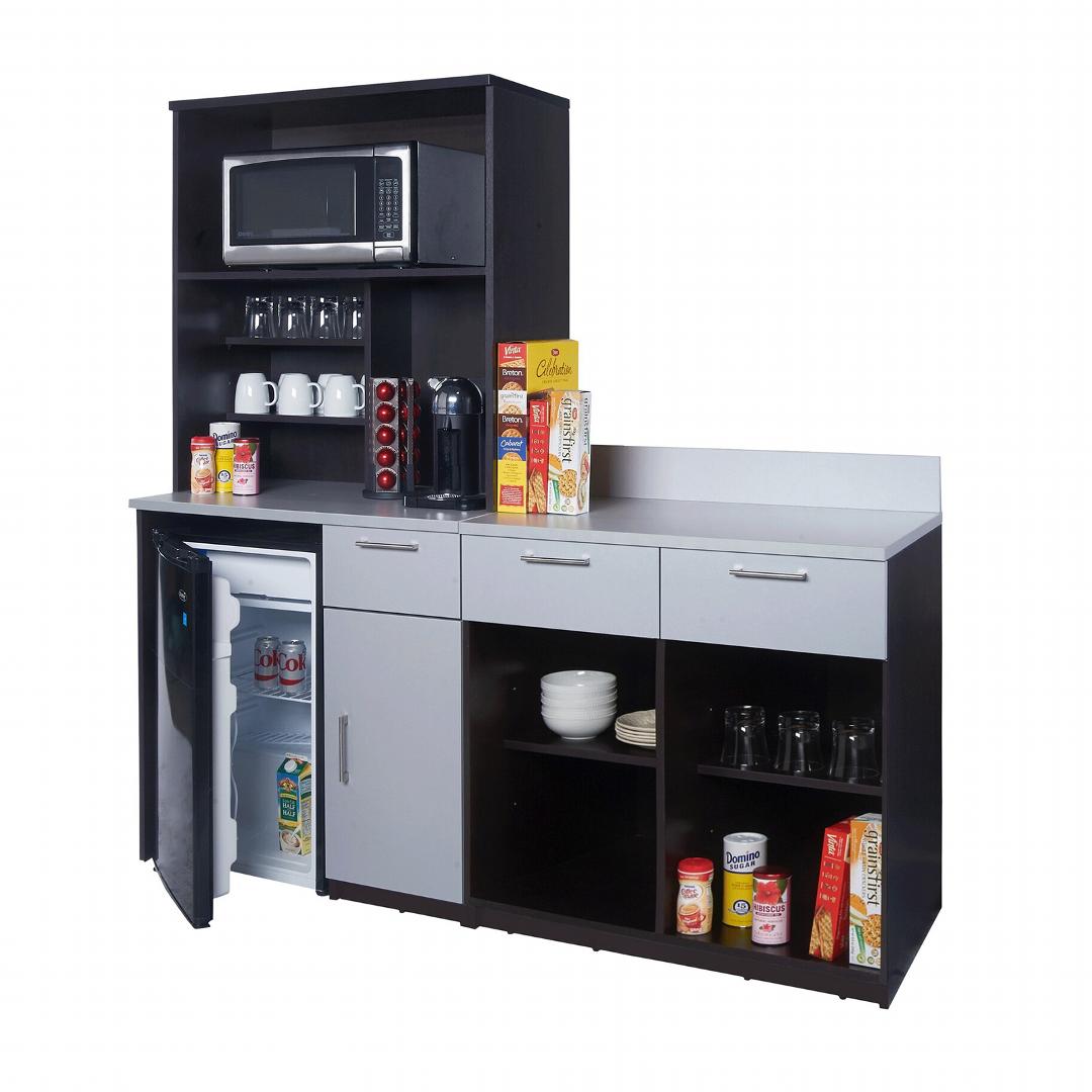 Kệ gỗ nhà bếp hiện đại SMLIFE Kappa | Gỗ MDF dày 17mm chống ẩm | D180xR60xC137cm