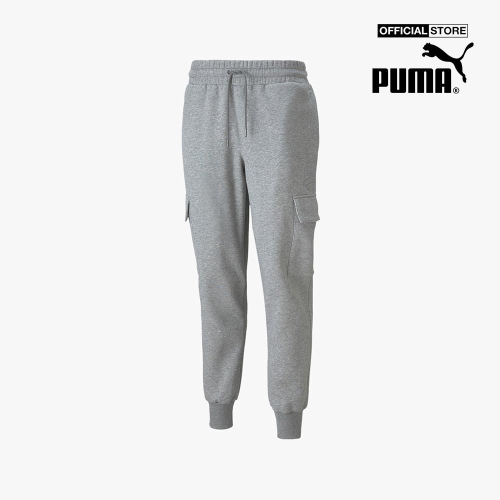 PUMA - Quần jogger thể thao nam bo gấu Booster Basketball 532124