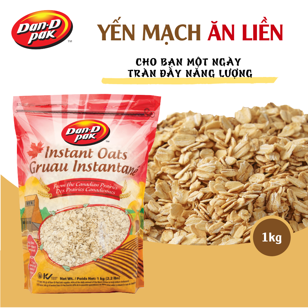 Yến Mạch Ăn Liền Instant Oats 1 Ký