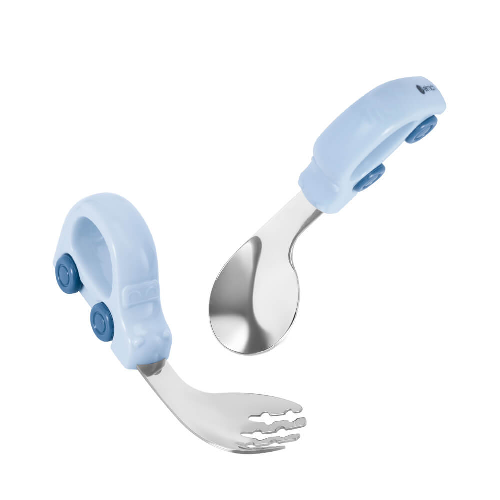 Bộ thìa nĩa cho bé Elmich EL0028 EL0034, Hàng chính hãng, ngộ nghĩnh, inox 316 an toàn - JoyMall