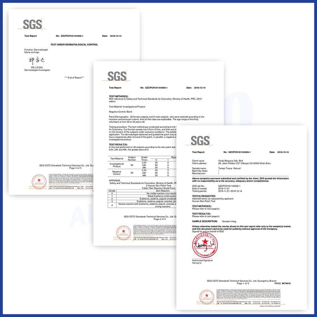 Khăn giấy rút cao cấp Tempo - 4 lớp bền dai, không kích ứng da - Thương hiệu Đức