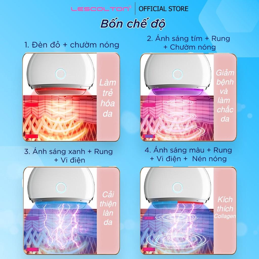 Dụng cụ LESCOLTON nâng cơ mặt hỗ trợ tuần hoàn tái tạo tế bào da, căng da giảm nếp nhăn thải độc, massage làm thọn gọn