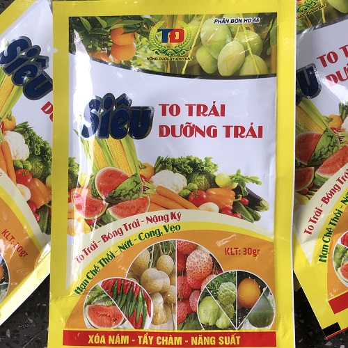 Phân Bón HD 55 Siêu To Trái Dưỡng Trái- Xóa Nám- Tẩy Chàm- Năng Suất
