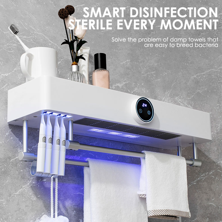 Giá Treo Khăn Thông Minh HL-HiEnd Towel Diệt Khuẩn UV