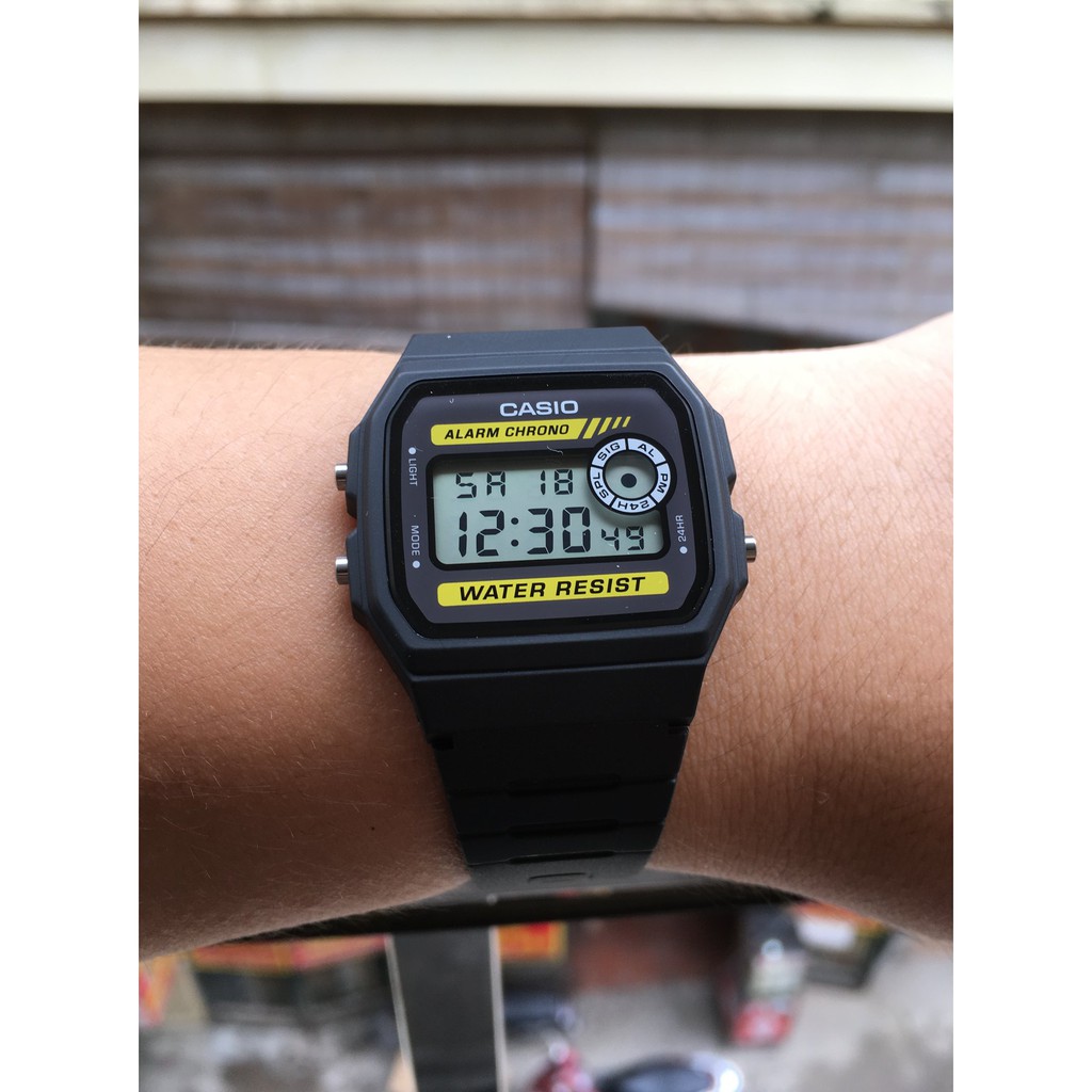 Đồng Hồ Nam Chính Hãng Casio F-94WA-9D Dây Nhựa