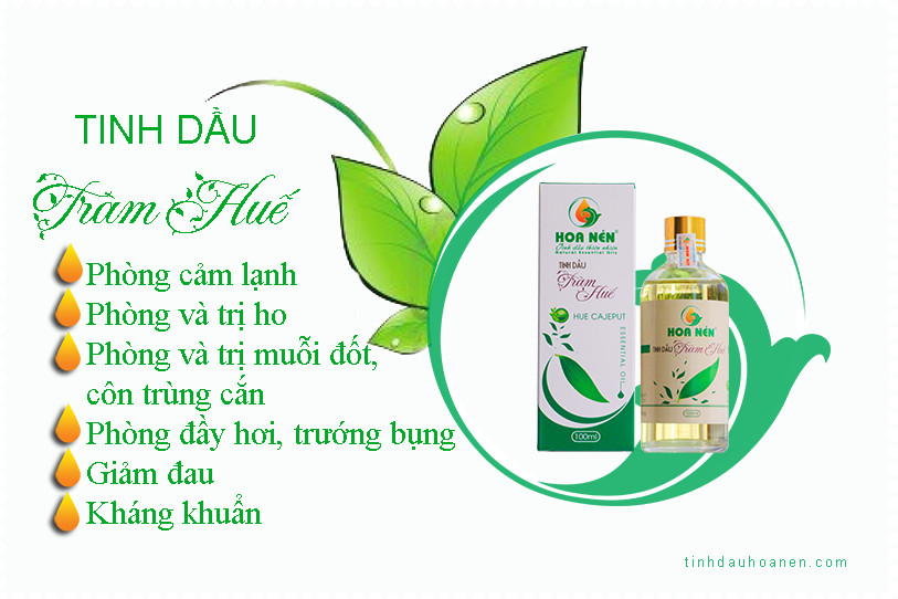 Tinh dầu tràm 50ml - Hoa Nén