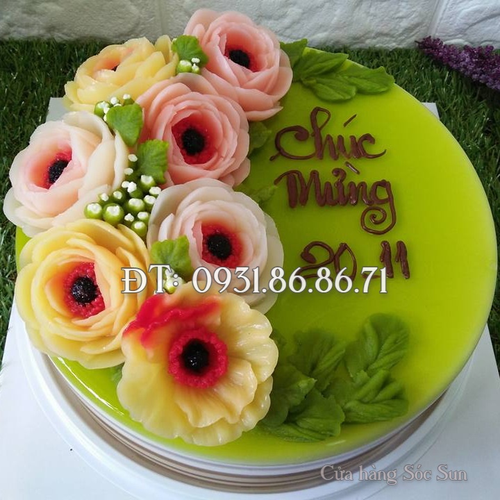 Khuôn silicon hoa hồng trà nhật loại 8 cm - Mã số 1255