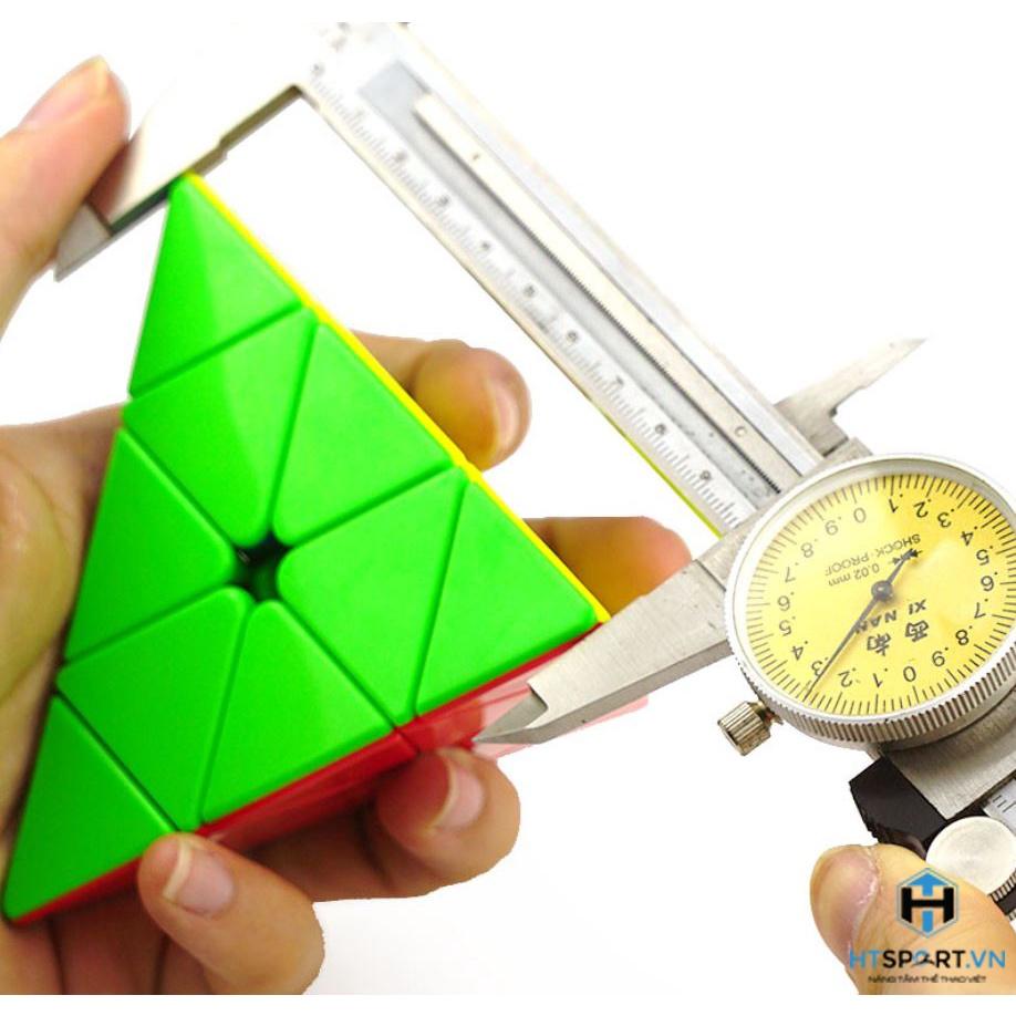 RuBik 3x3 Kim Tự Tháp, Rubik Tam Giác 3 Tầng Không Viền, Thách Thức Độ Khó Cao Cấp