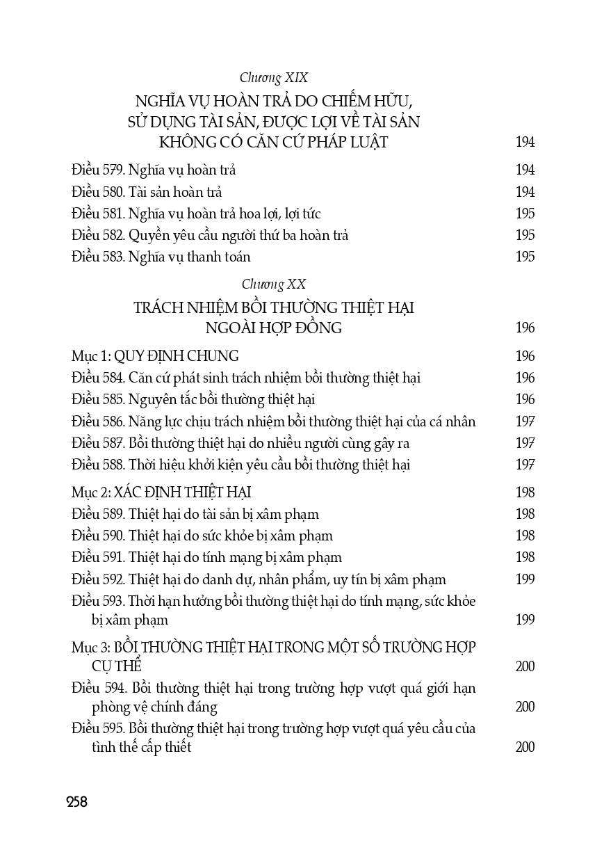 Bộ Luật Dân Sự (Hiện Hành) + Bộ Luật Tố Tụng Dân Sự (Hiện Hành) (Sửa Đổi, Bổ Sung Năm 2019, 2020, 2022) (Trình bày đẹp, chi tiết, dễ dàng tra cứu)